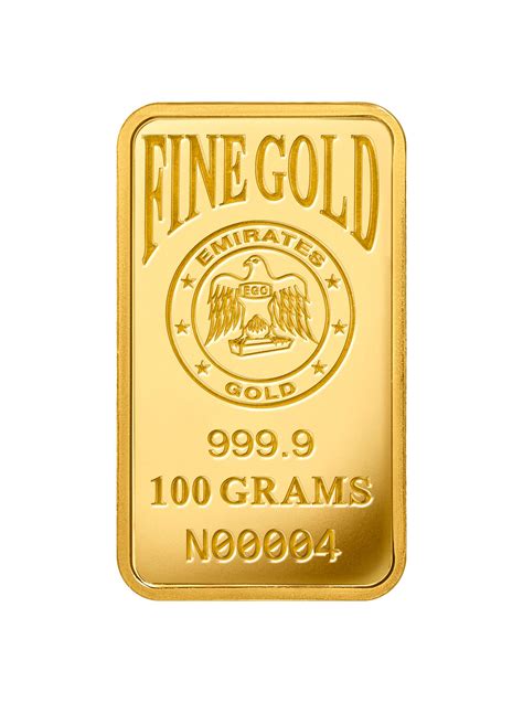 24K GOLD BAR (100 GRAMS) - AK JEWELS
