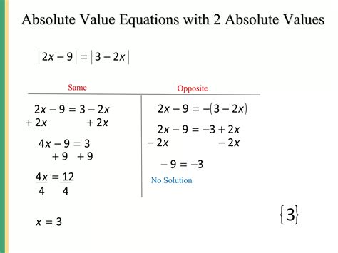 Image result for Solving Absoute Values