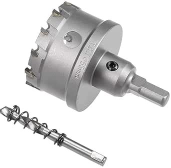 uptodateproducts 55mm TCT Hole Saw, 2-3/16” Cutting Diameter Tungsten ...