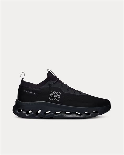 ON RUNNING X LOEWE Cloudtilt All Black Running Shoes
