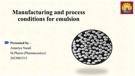 Image result for Emulsion Process