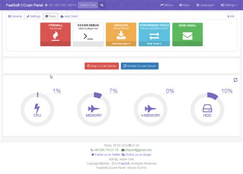 CCcam Panel - FaalSoft