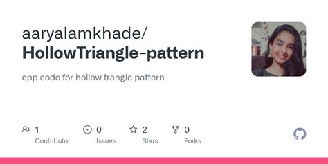 Image result for Hollow Triangle Pattern Using Python
