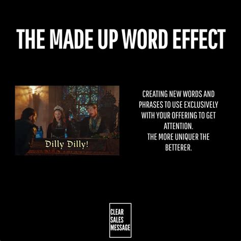 The Made Up Word Effect - Clear Sales Message™