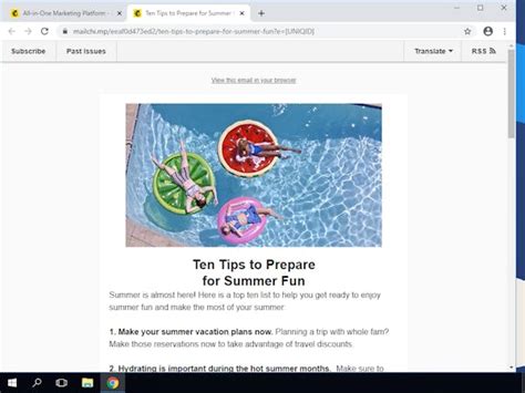 MailChimp Email Campaign Tutorial 的图像结果