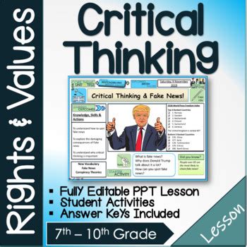 Image result for Critical Thinking Lesson