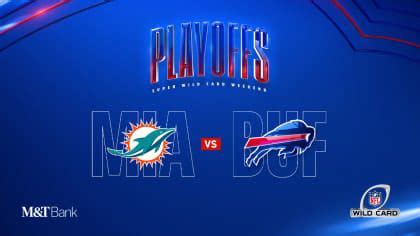 WILD CARD PLAYOFFS: Miami Dolphins vs Buffalo Bills, Lucky Strike ...