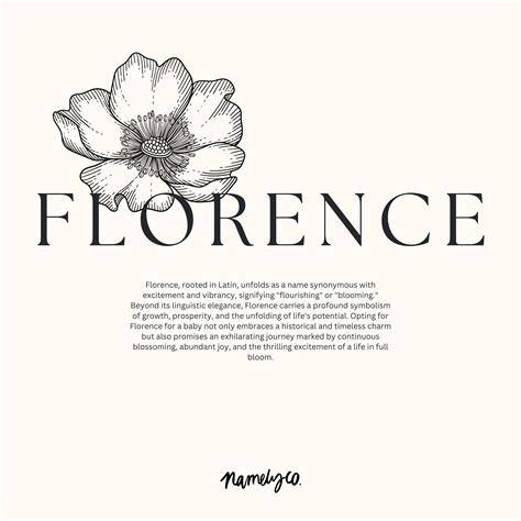 Florence name – Artofit