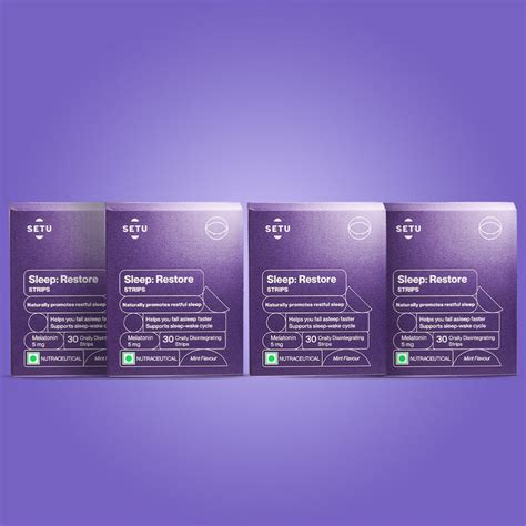 Setu Sleep Strips & Gummies - Melatonin Gummies | Setu.in – Setu Nutrition
