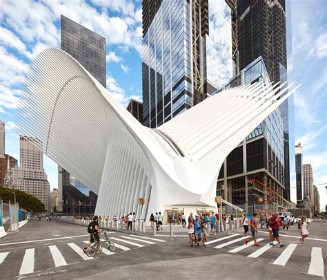 Oculus, World Trade Center Transportation Hub by Santiago Calatrava - ParametricArchitecture