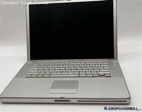 Apple Powerbook G4 A1046 Macbook Pro Silver 17 Inch Laptop Locked For ...