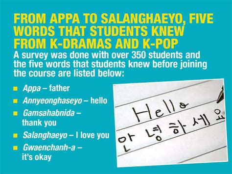 Oppa, salanghaeyo and annyeonghaseyo: Which Korean words have you ...