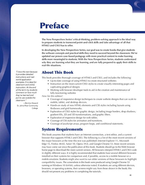 Image result for HTML5 CSS3 and JavaScript 6th Edition Case 3 PDF