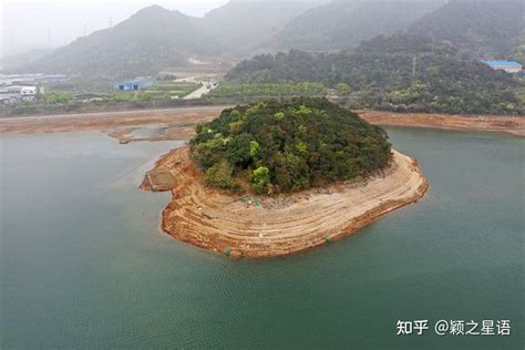 宁波13处水库中央有小岛，枯水期，小岛出水 - 知乎