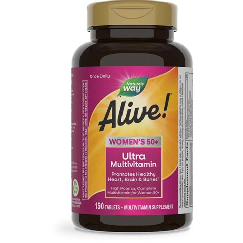 Nature's Way Nature’s Way Alive! Women’s 50 Ultra Potency India | Ubuy