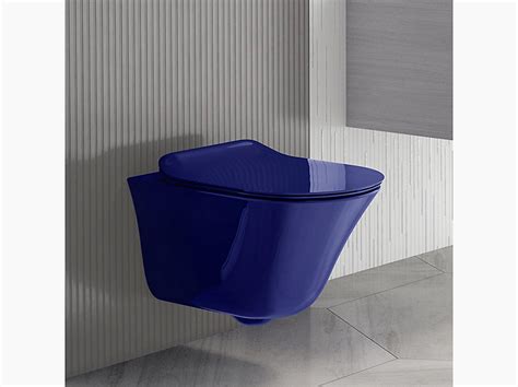 Buy Vive wall hung toilet bundle in Indigo K-26998IN-DGS Online at ...