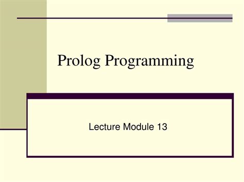 Image result for Prolog Course