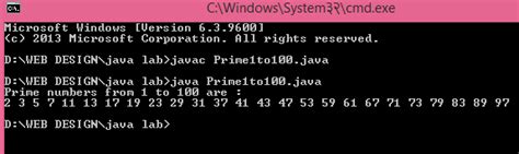 Print Prime Numbers Between 1 to 100 Using Shell Scripting 的图像结果