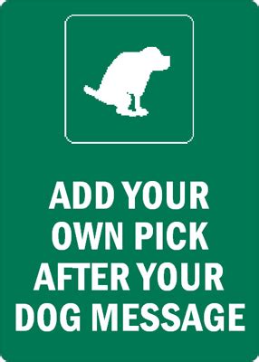 Dog Poop Signs - Keep your Lawn Poop Free with Curb Your Dog Signs