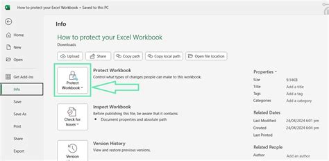 Image result for Protect Workbook Excel