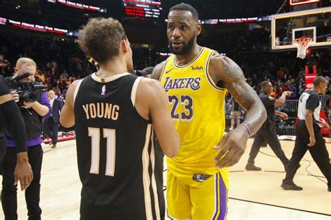 LeBron James shows major respect to Trae Young after he clowns defender ...