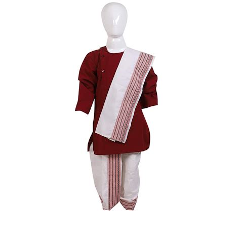 Buy Chandu Ki Dukan BENGALI DRESS COSTUME/BENGAL COSTUME/STATE FANCY ...