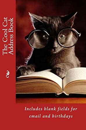 The Cool Cat Address Book (Address Books) : Amazon.in: Books