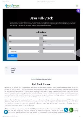 Java Full-Stack Developer Course Free 的图像结果