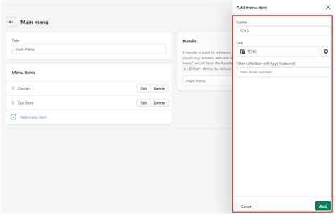 Image result for How to Add Drop Down Menu to Shopify