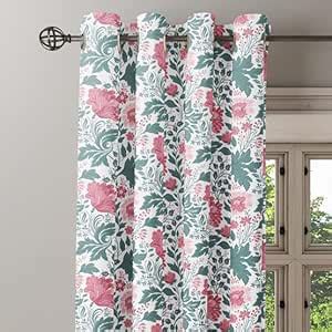 Buy ixora decor Home Collection Premium Cotton Floral Design Printed ...