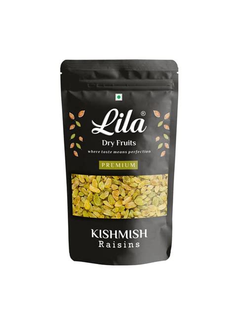 LILA DRY FRUITS Premium Seedless Golden Raisins 1000g (1Kgs) | Amazing ...