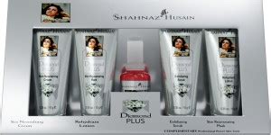 Shahnaz Husain Diamond Skin Revival Kit (40g+15ml)(Diamond Cream,Scrub ...