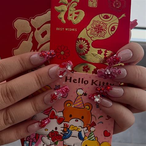 nails by maddy! | cherry soda float 🍒🧃🍉 - so cute for summer! swipe for the inspo! - syrup gels ...