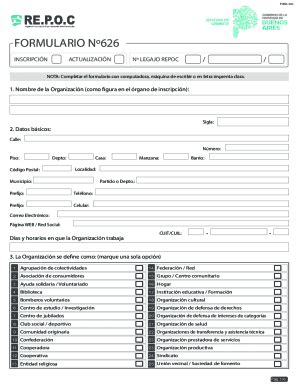 AR REPOC 626 2020-2026 - Fill and Sign Printable Template Online