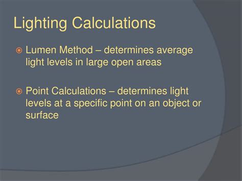 Image result for Lighting Calculation Formula