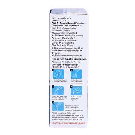 Bactoclav DS 457 Dry Syrup | Uses, Side Effects, Price | Apollo Pharmacy