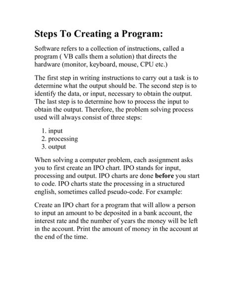 Image result for Steps in Creating a Computer Program