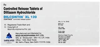 Dilcontin 120 MG Xl | Order Dilcontin 120 MG Tablet Xl Online at Truemeds