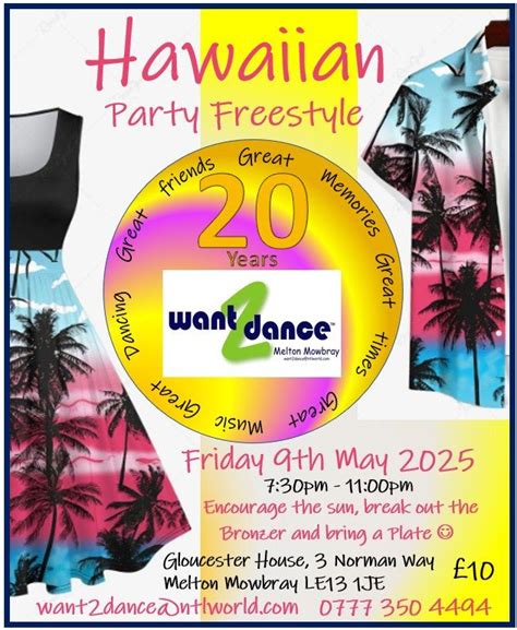 want2dance is 20 Years Old !, Gloucester House Melton Mowbray, 9 May ...