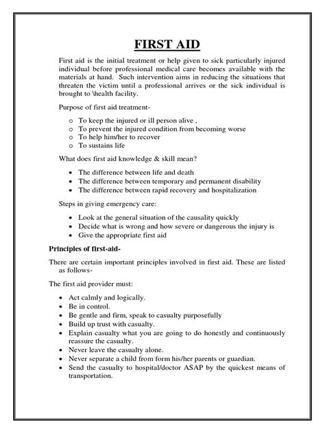 Image result for First Aid PDF