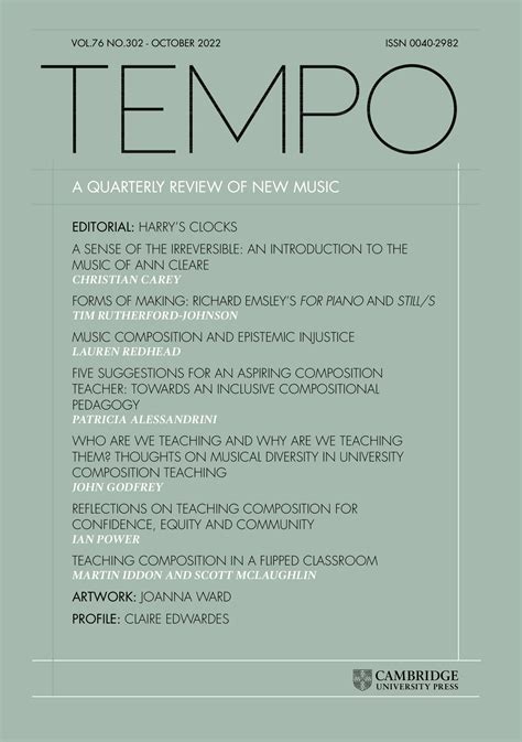 Tim Rutherford-Johnson Survey of Richard Emsley's Major Cycles 'for piano' and 'Still/s' - What ...