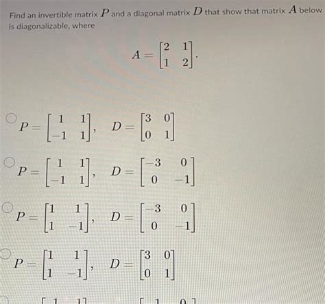 Image result for Example of Diagonalizable Matrix That Is Not Invertible