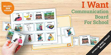 "Primary-Jr-Int "I Want" Board"