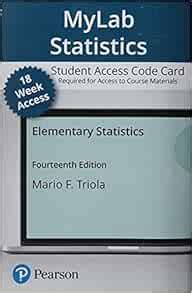 Elementary Statistics Textbook Access Code 的图像结果