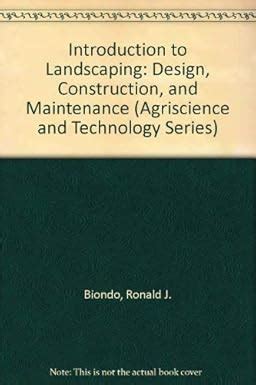 Buy Introduction to Landscaping: Design, Construction, and Maintenance ...