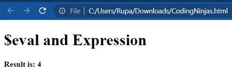 AngularJS Expressions 的图像结果