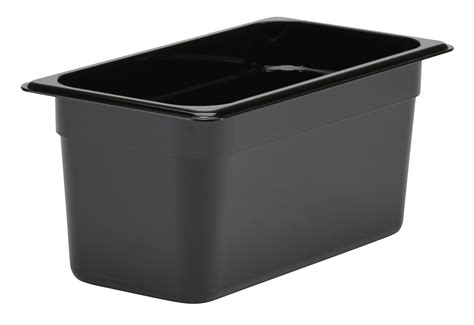 Food Pan 1/3 X 6" CamwearÂ® Black - Walmart.com