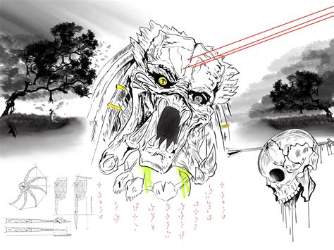 Alien Isolation Predator Easter Egg 的图像结果