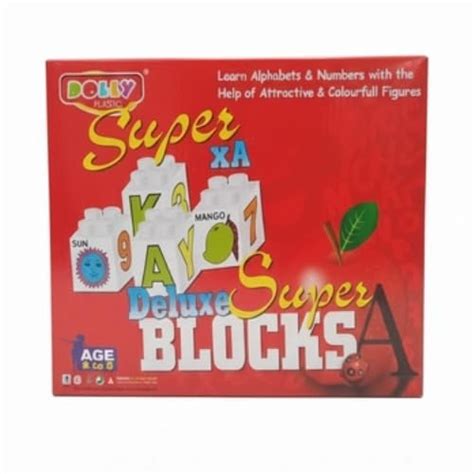 GURTOY® Alphabet & Number Learning Blocks for Kids – Educational ...