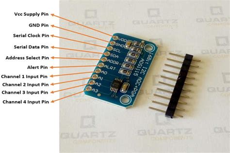 Image result for ADS1115 Module Layout